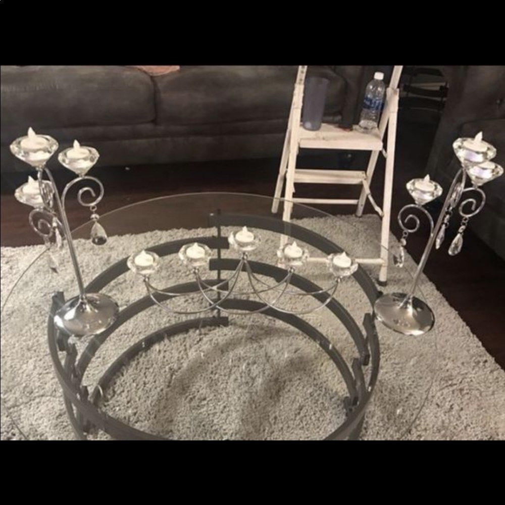 Candle holder decor